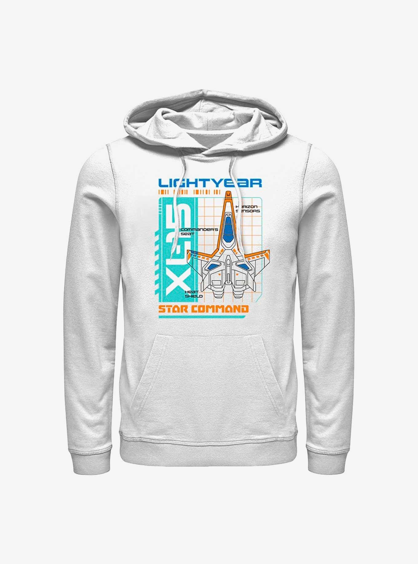 Disney Pixar Lightyear Star Command Hoodie