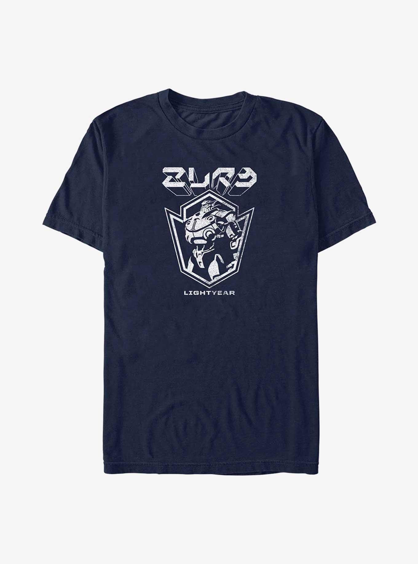 Disney Pixar Lightyear Zurg Badge T-Shirt, NAVY, hi-res