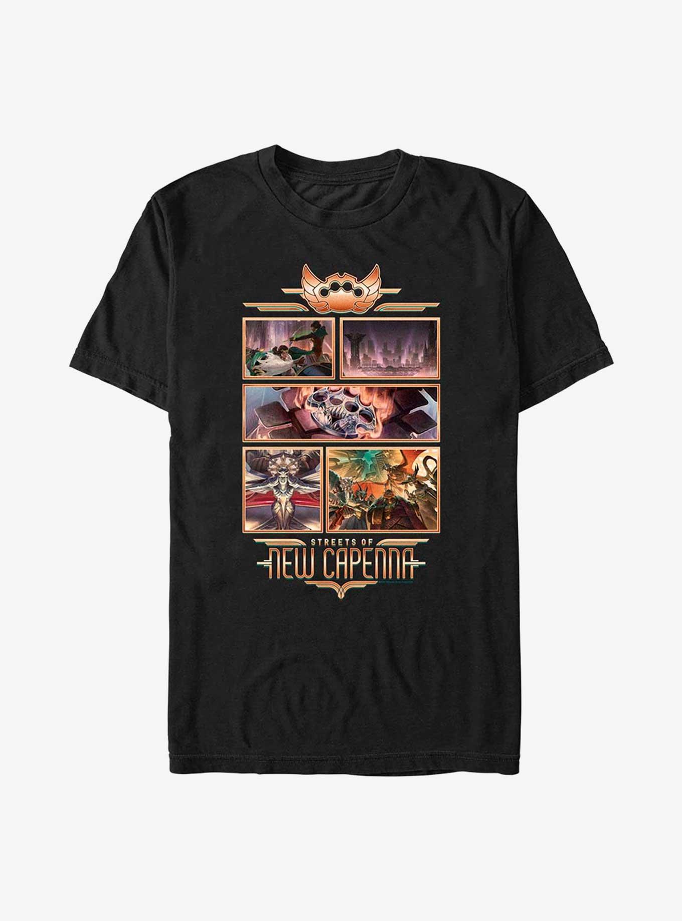 Magic The Gathering Collage T-Shirt, BLACK, hi-res