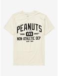 Peanuts Snoopy Non-Athletic Department T-Shirt - BoxLunch Exclusive , CREAM, hi-res