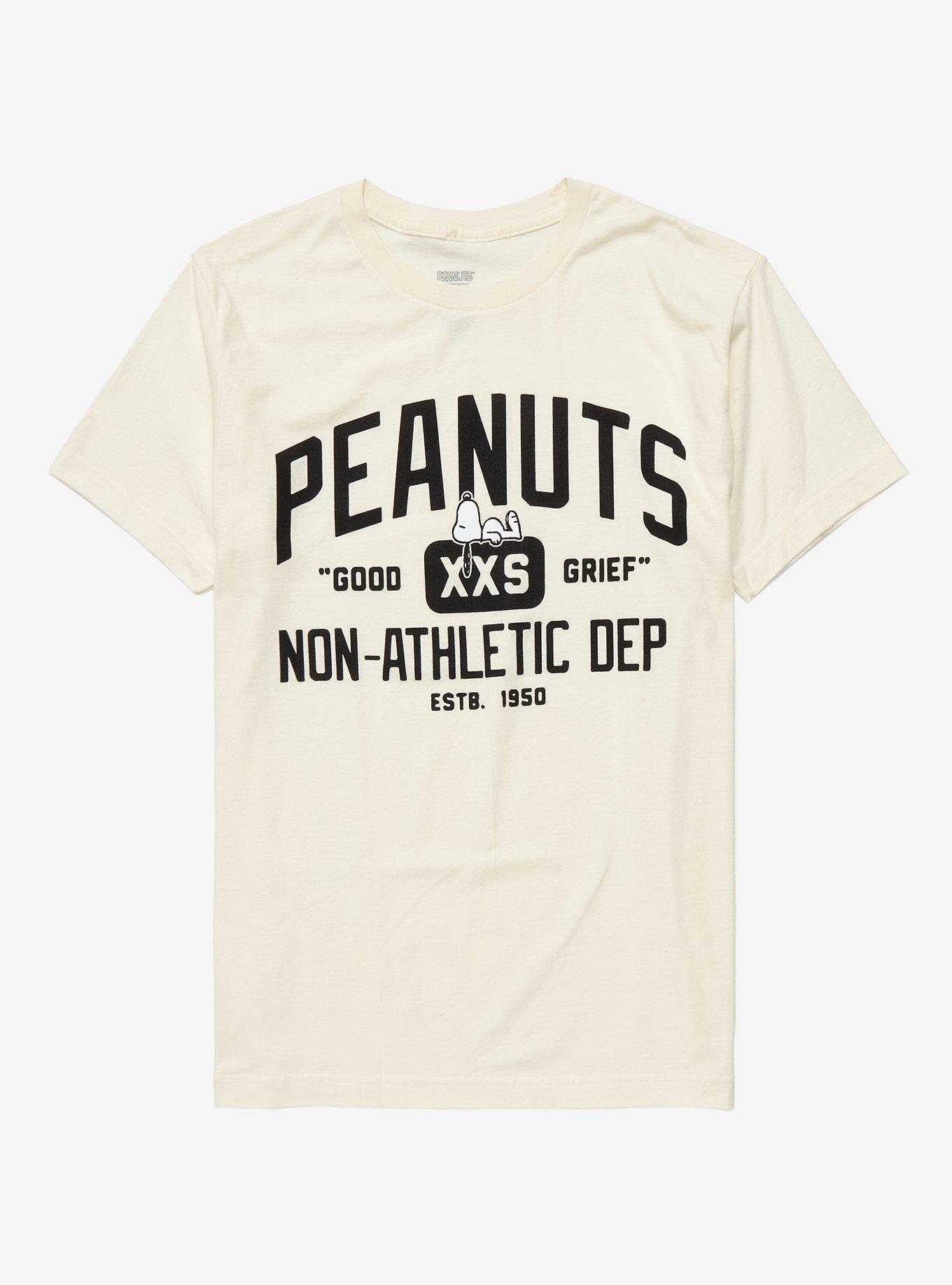 Peanuts Snoopy NonAthletic Department TShirt BoxLunch Exclusive