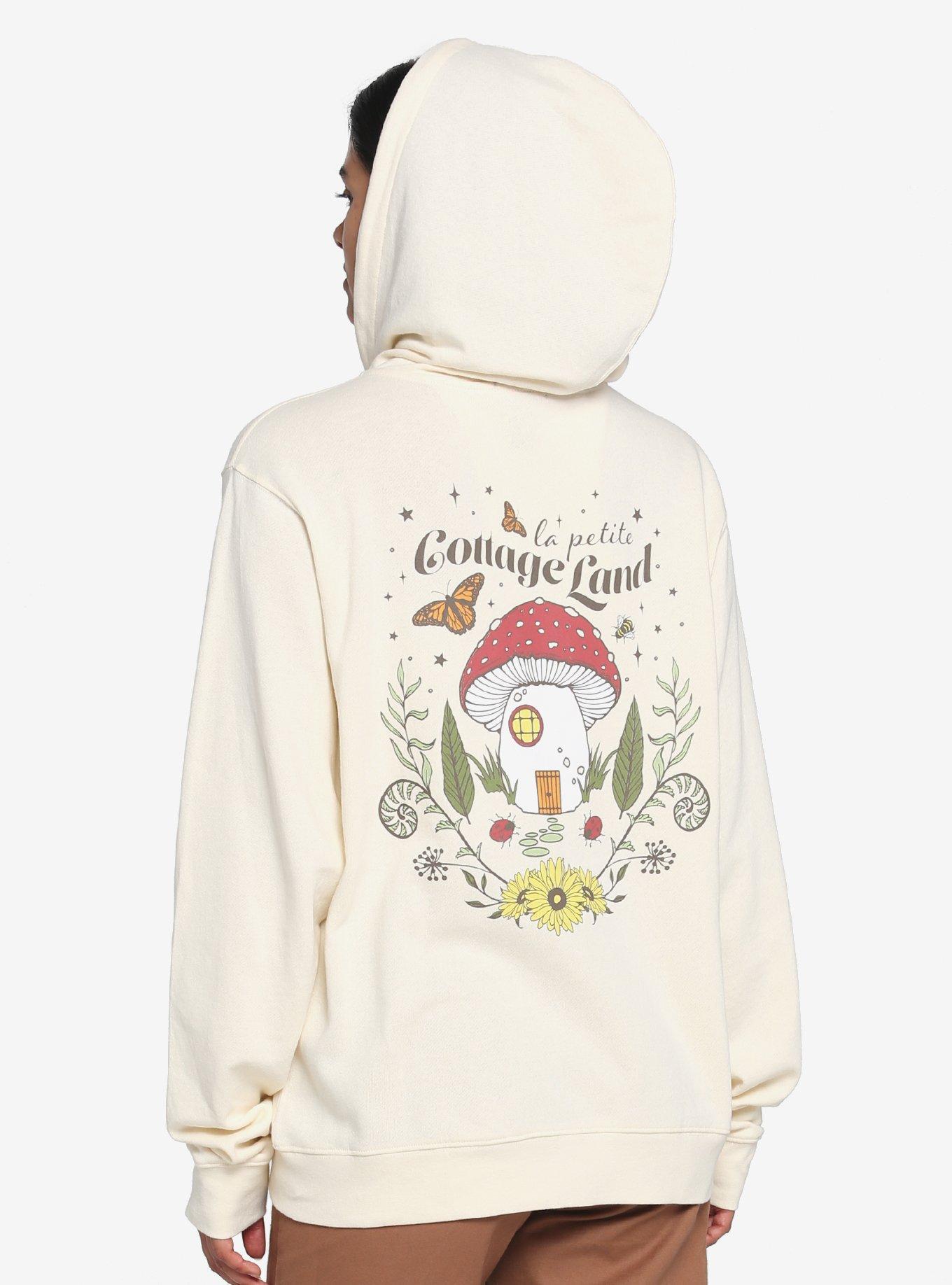 Cottage Land Mushroom Girls Hoodie, MULTI, hi-res