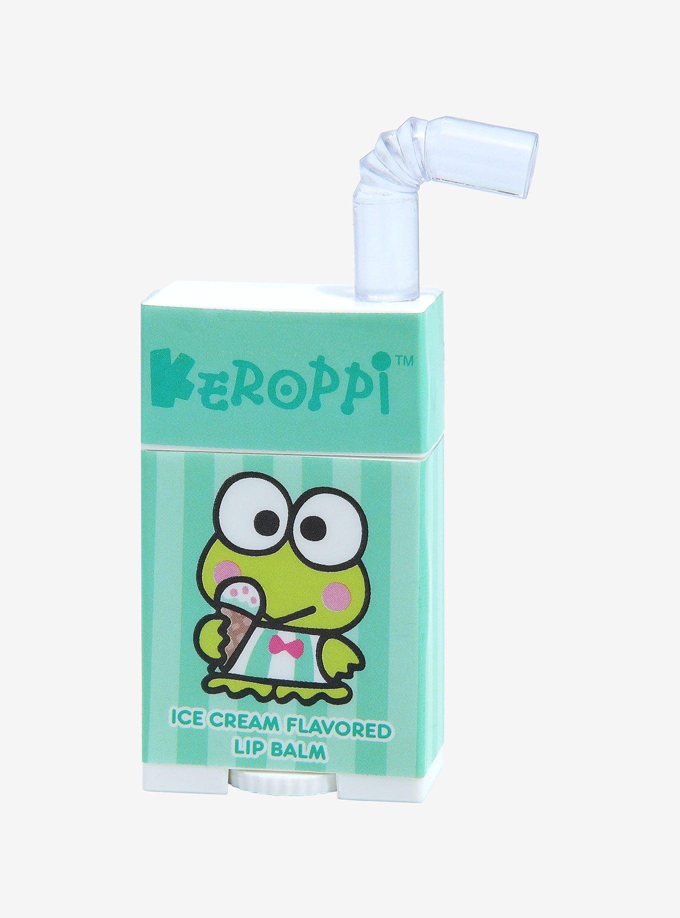 Sanrio Keroppi Ice Cream Juice Box Lip Balm - BoxLunch Exclusive, , hi-res