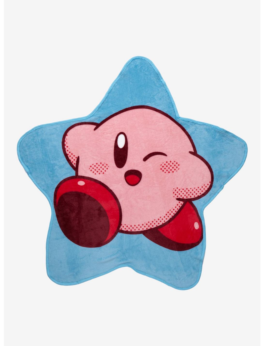 Kirby Star Figural Throw Blanket, , hi-res