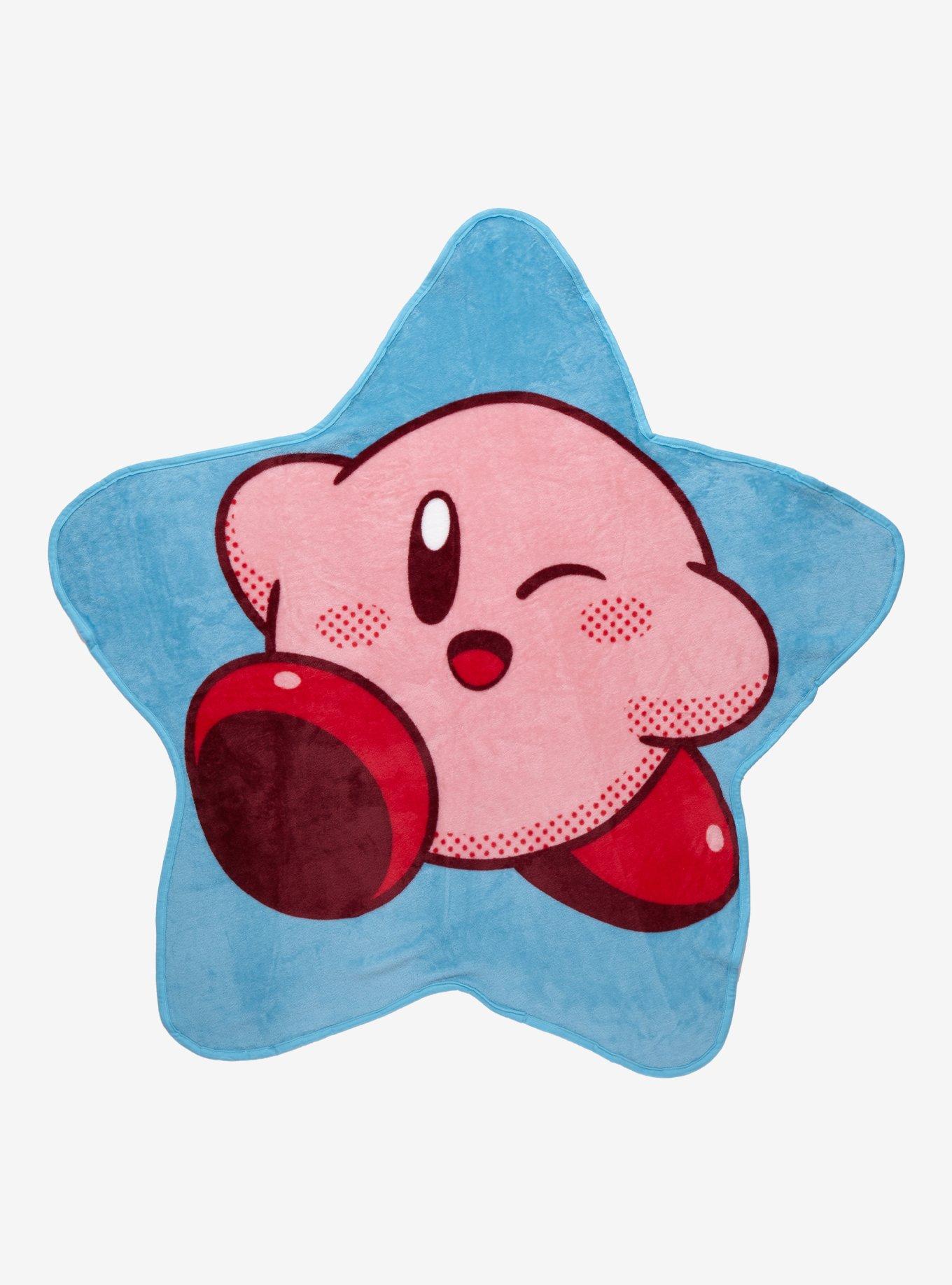 Kirby Star Figural Throw Blanket