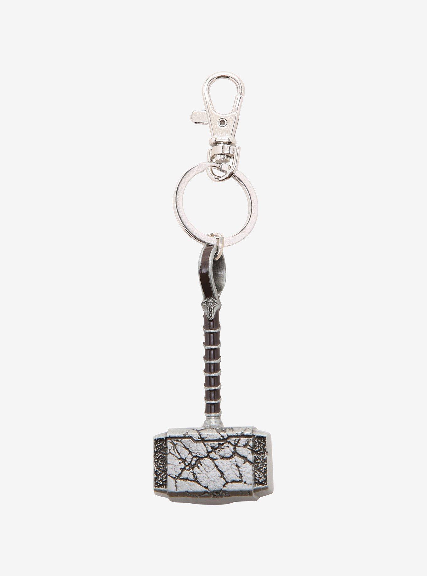 Thor's Hammer Keychain - God of War Game Merchandise