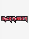Iron Maiden Red Logo Patch, , hi-res