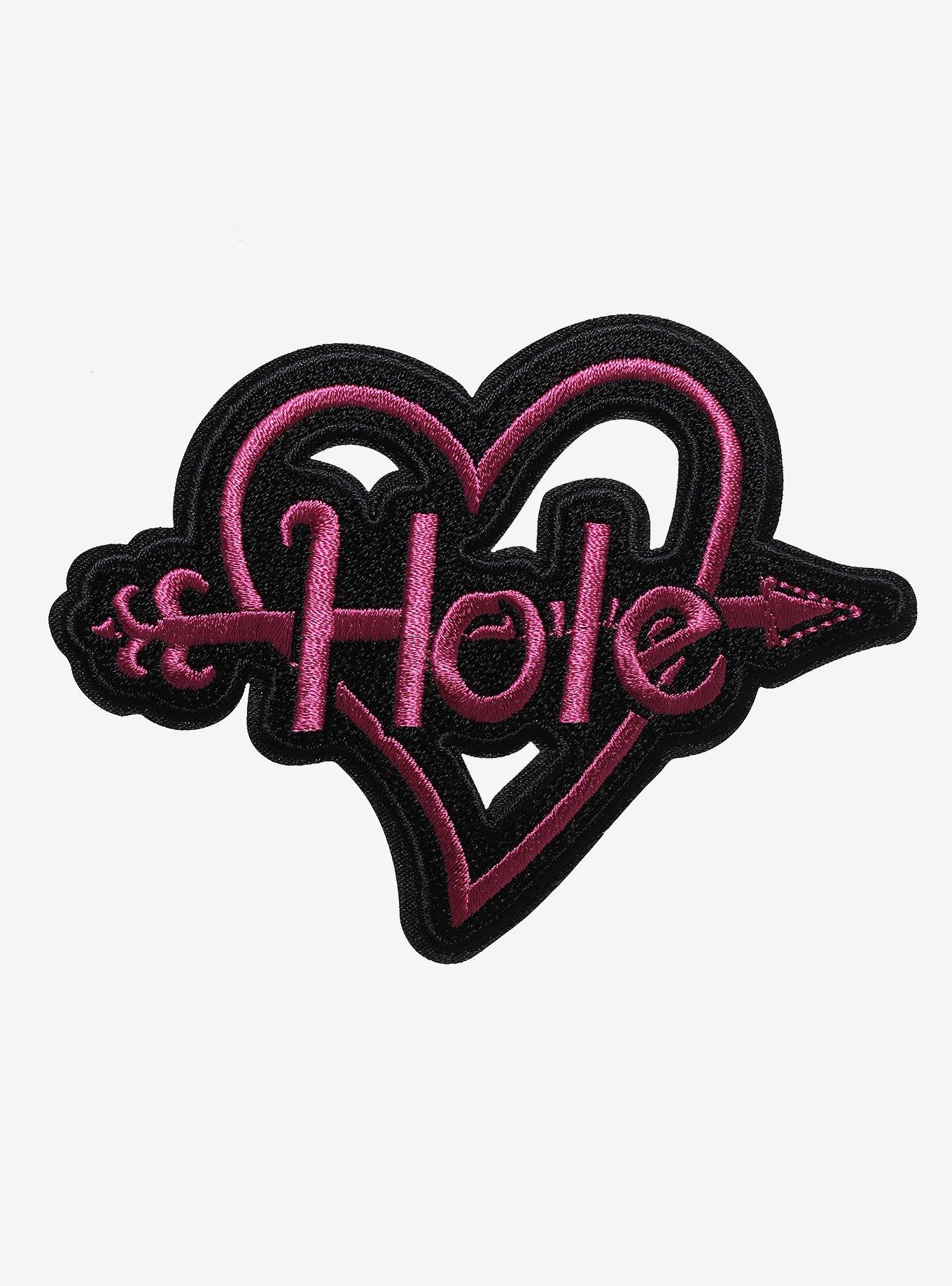 Hole Heart Logo Patch, , hi-res