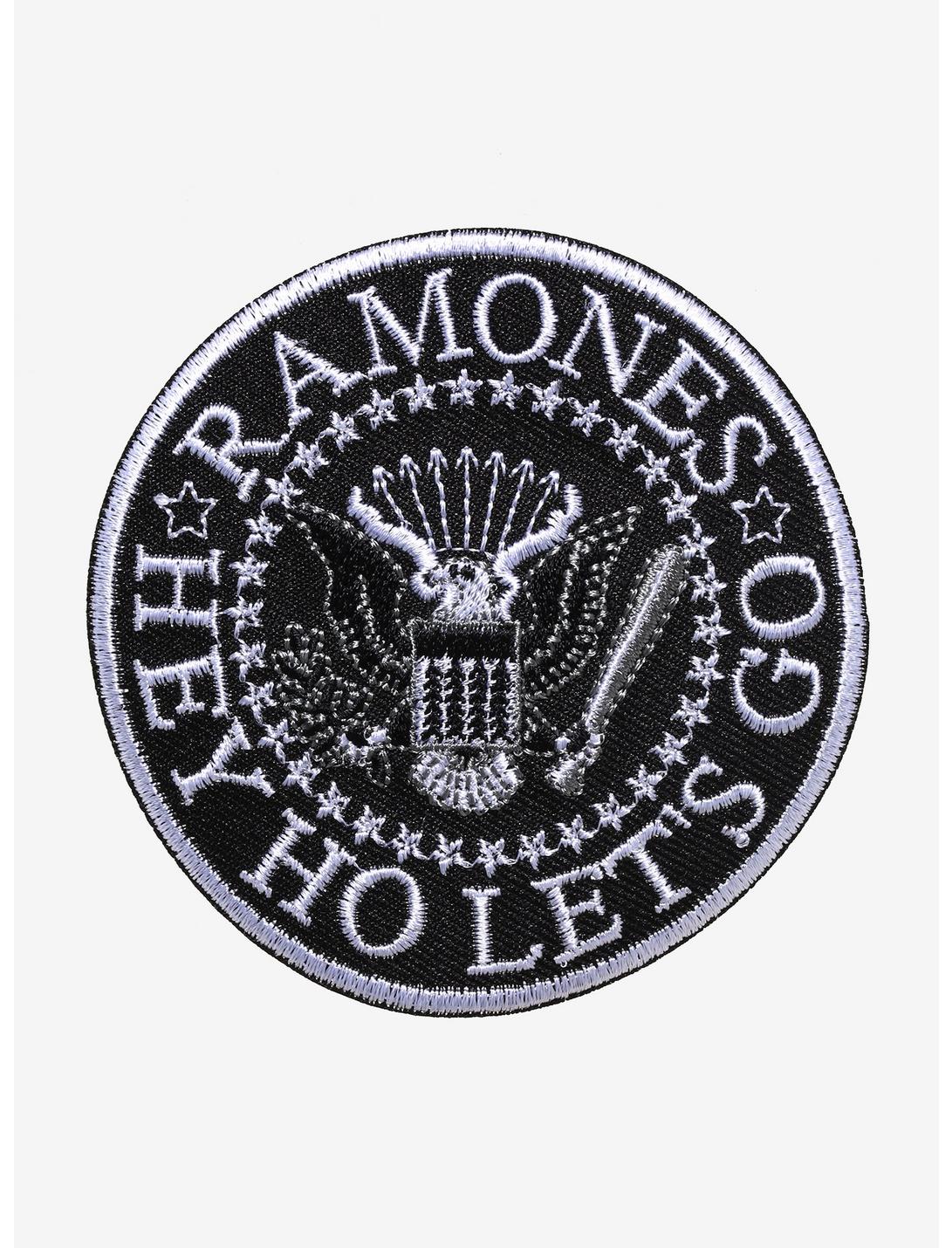 Ramones Hey Ho Let's Go Circular Patch, , hi-res