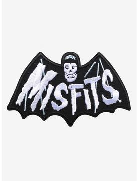 Misfits Bat Logo Patch, , hi-res