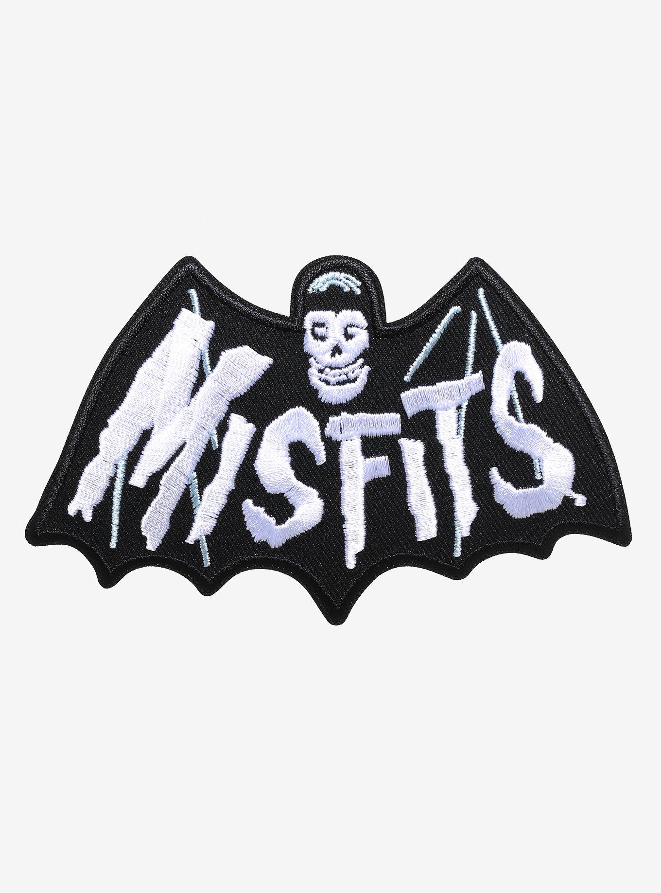 Misfits Bat Logo Patch, , hi-res