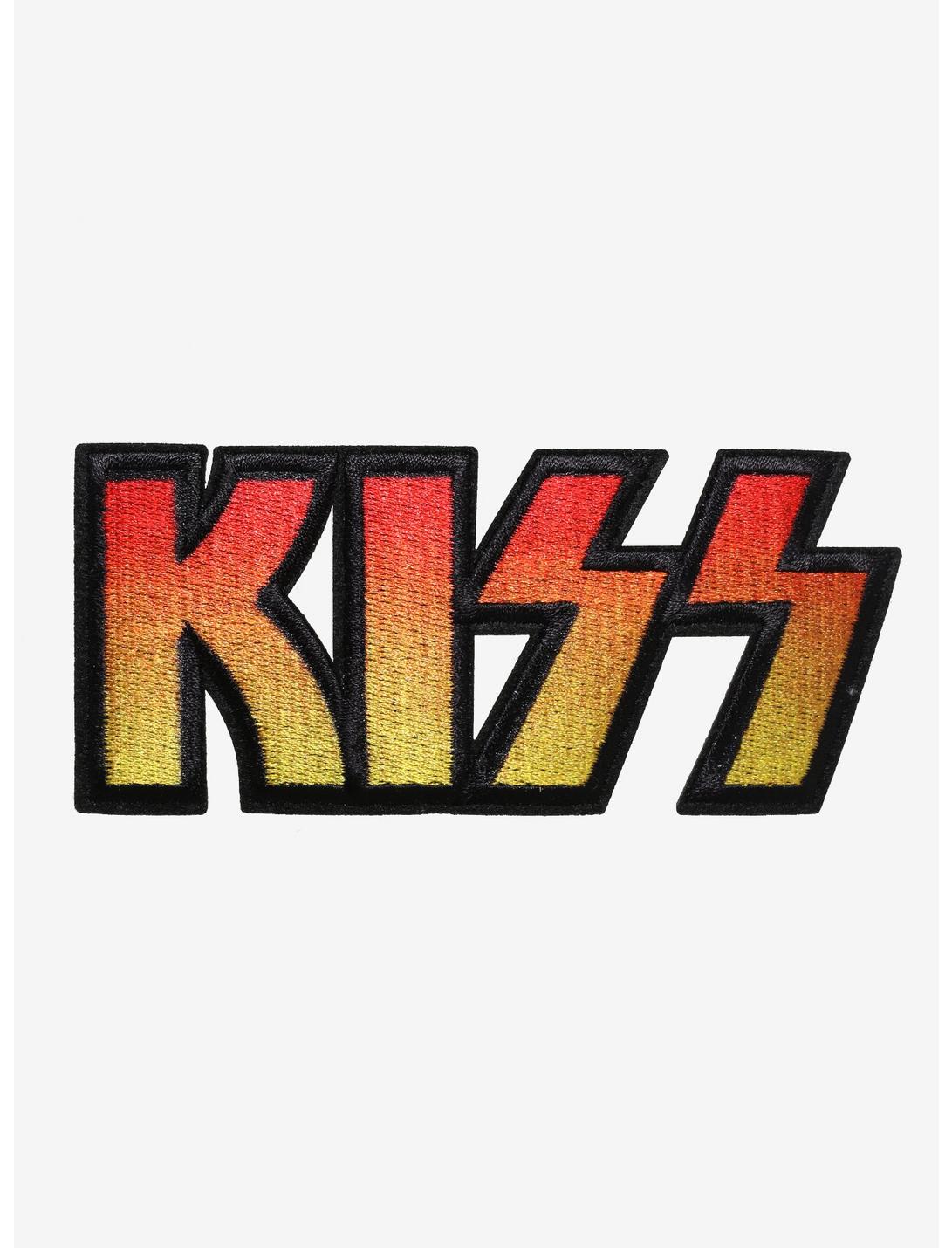 KISS Gradient Logo Patch, , hi-res