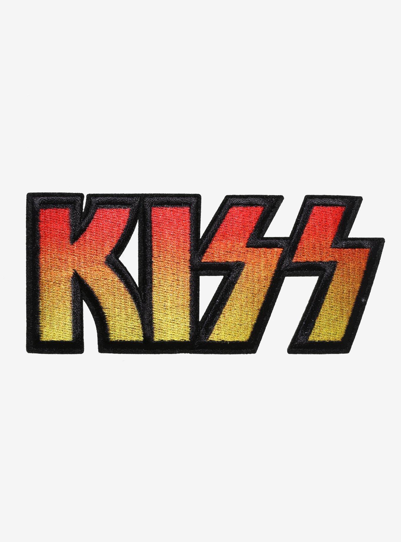 KISS Gradient Logo Patch, , hi-res