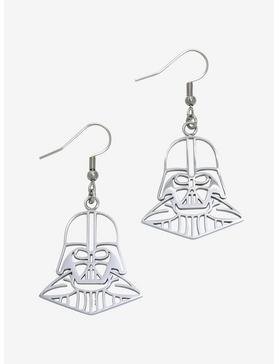 Her Universe Star Wars Darth Vader Outline Earrings, , hi-res