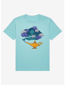 Disney Aladdin Floral Lamp Embroidered T-Shirt - BoxLunch Exclusive , , hi-res