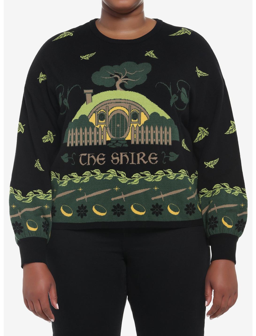Her Universe The Lord Of The Rings Shire Sweater Plus Size, MULTI, hi-res