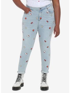 Hello Kitty Icons Mom Jeans Plus Size, , hi-res
