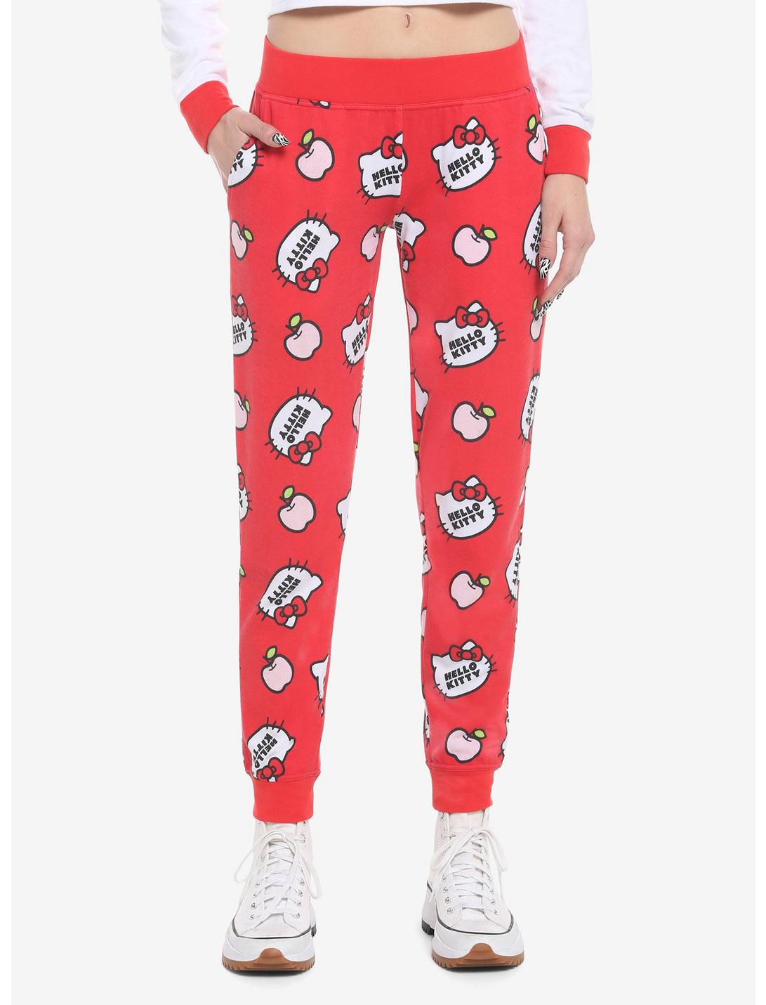 Hello Kitty Apple Jogger Pajama Pants, MULTI, hi-res