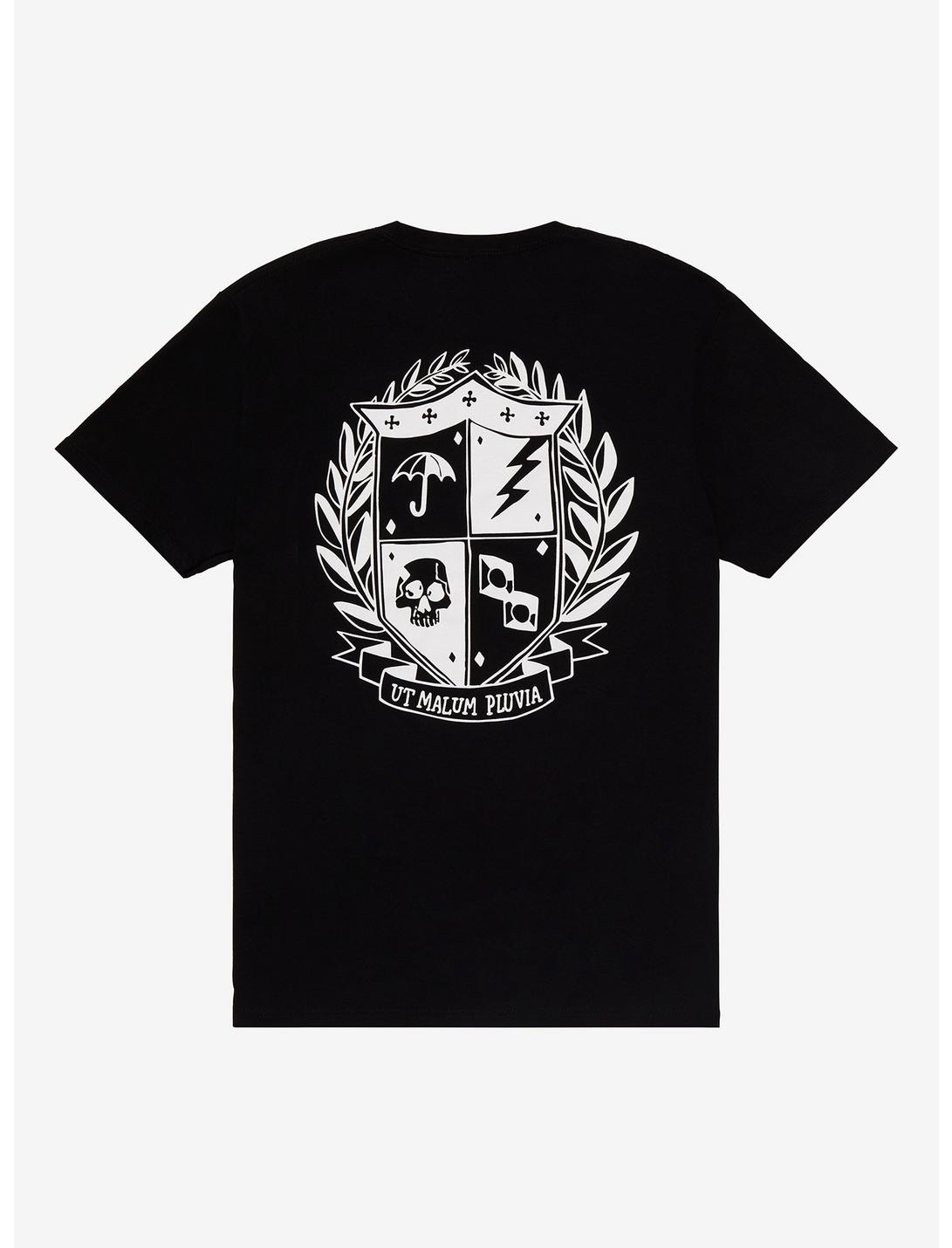 The Umbrella Academy Crest T-Shirt, BLACK, hi-res