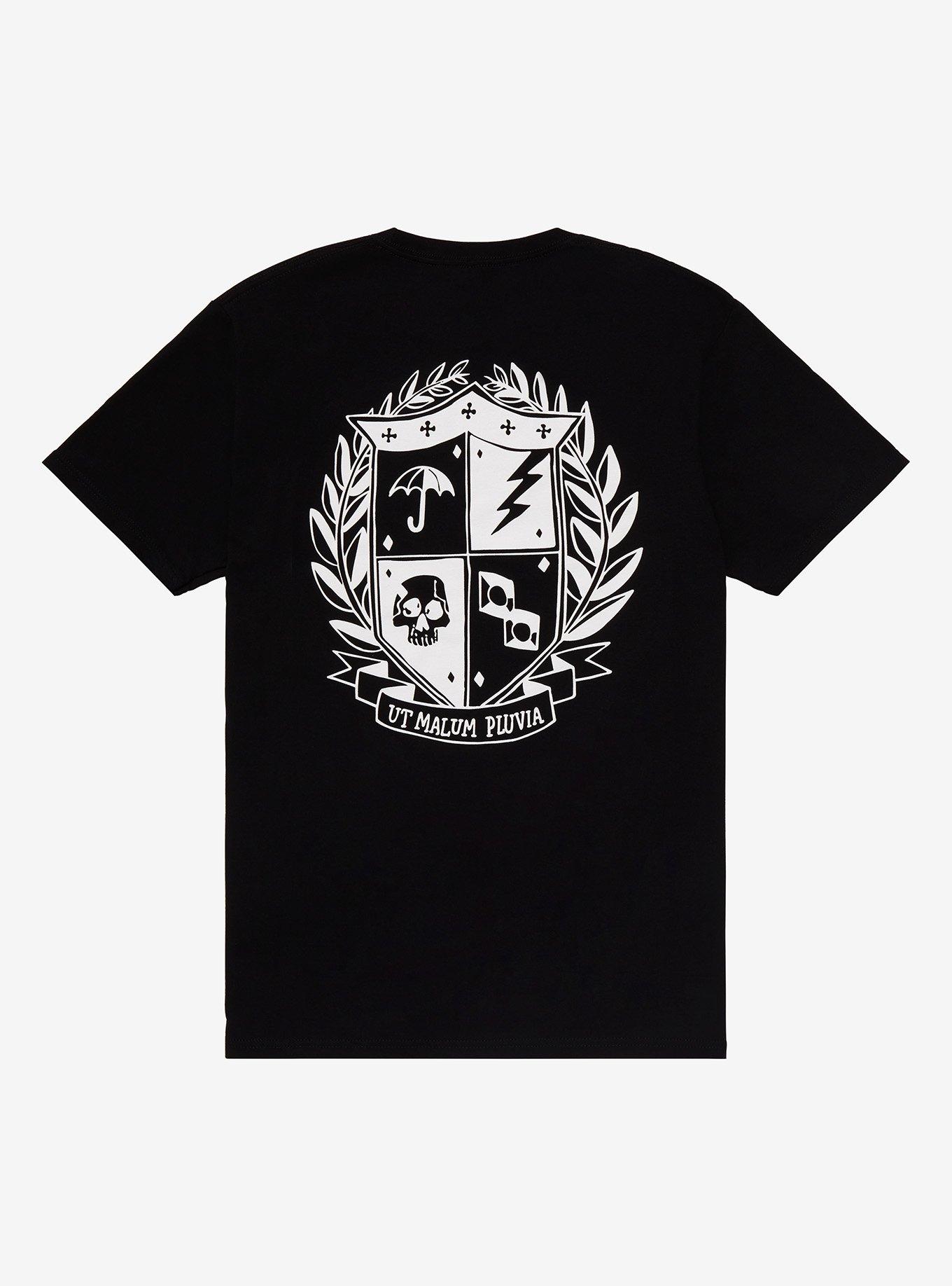 The Umbrella Academy Crest T-Shirt, BLACK, hi-res