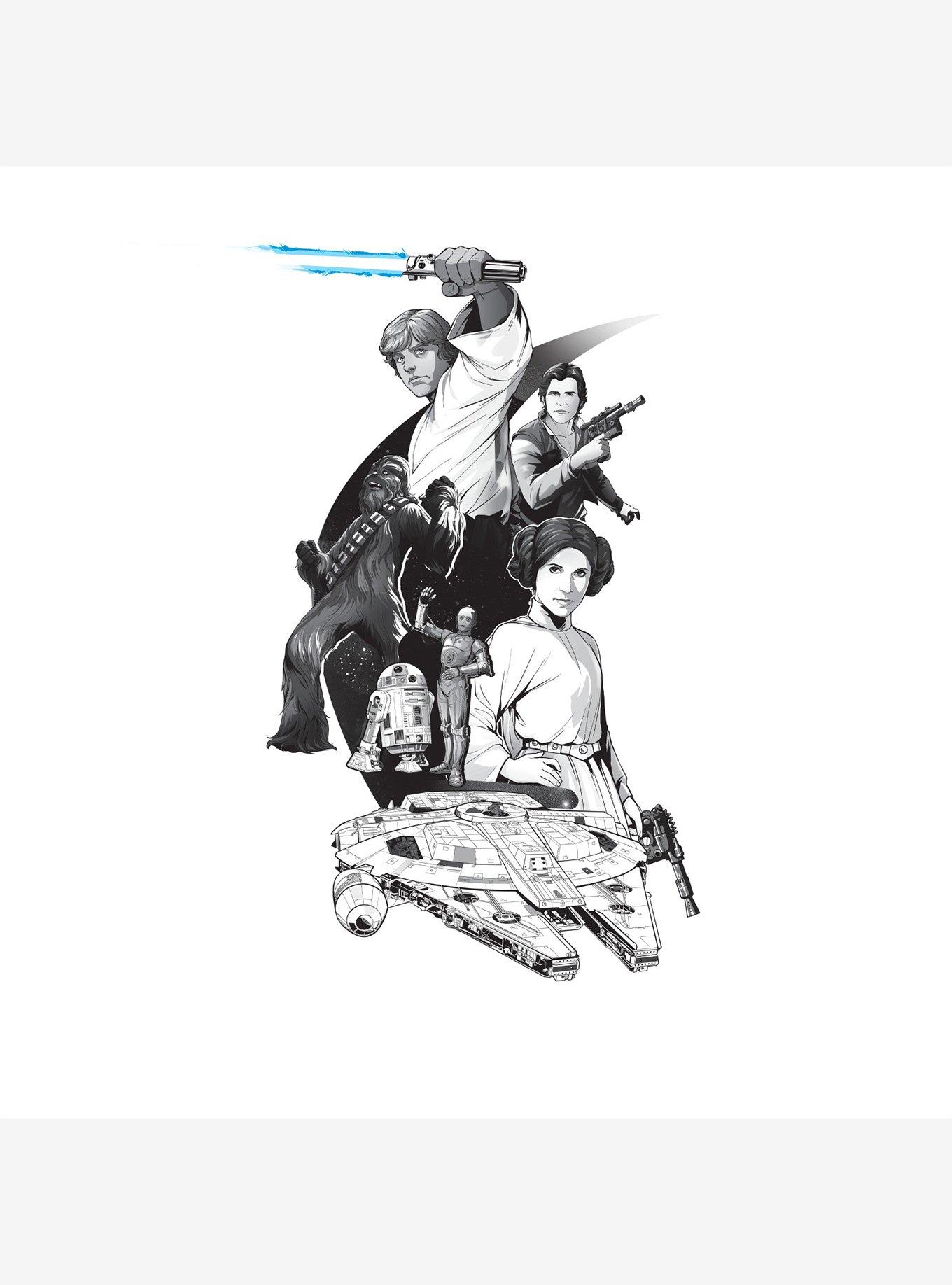 Star Wars Peel & Stick Giant Wall Decal, , hi-res