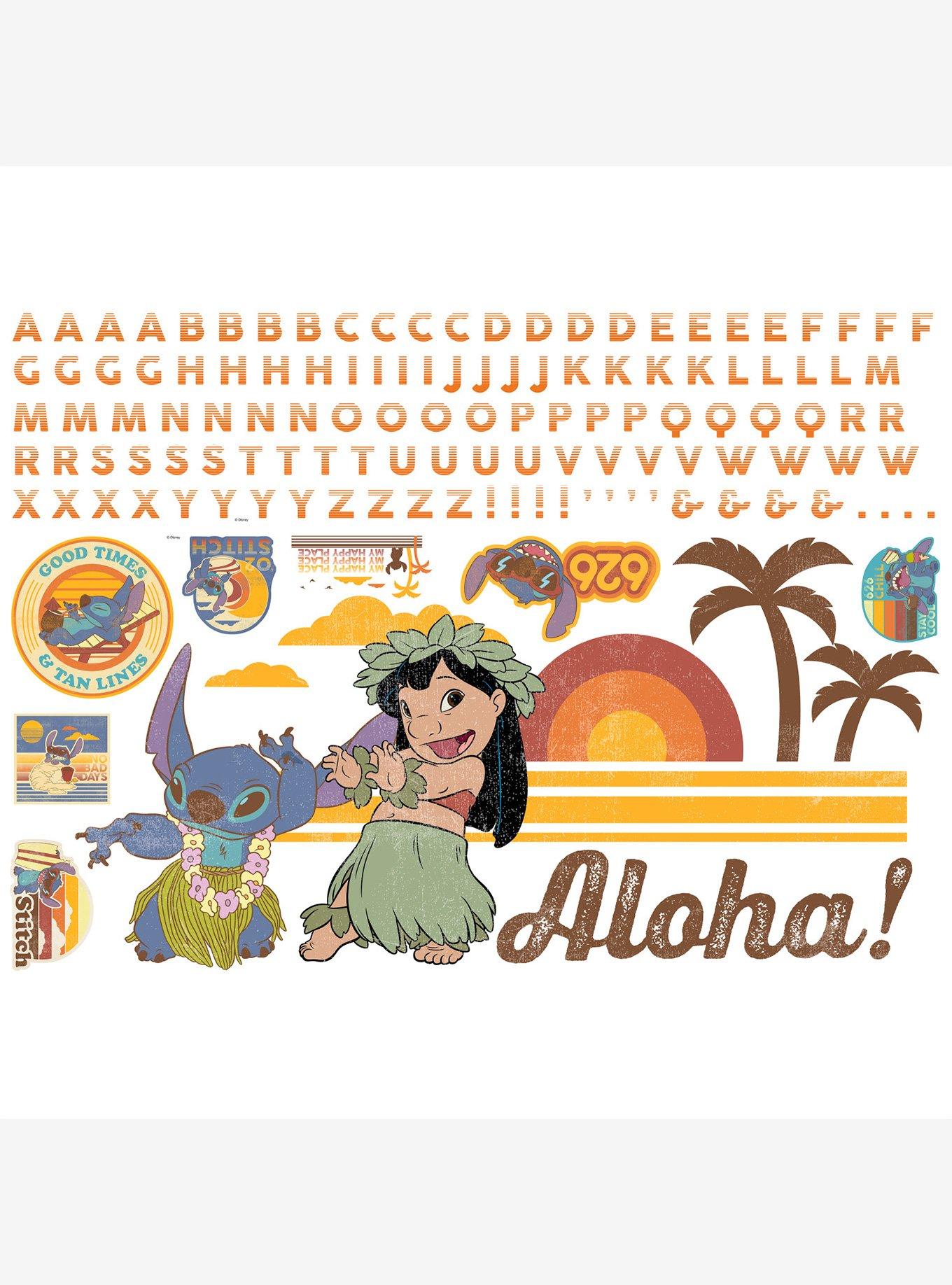 Disney Lilo & Stitch Peel & Stick Giant Wall Decals, , hi-res
