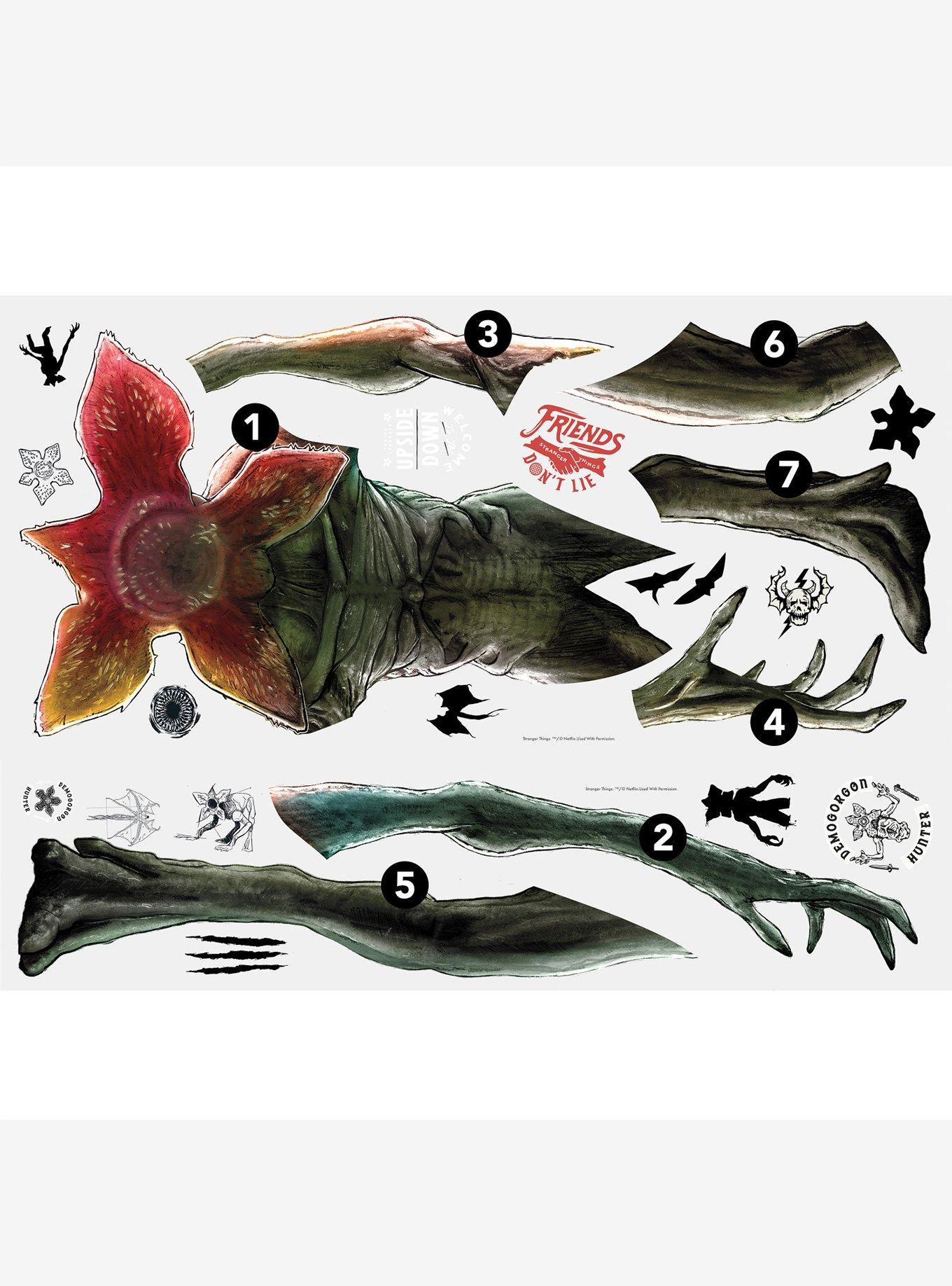 Stranger Things Demogorgon Peel & Stick Giant Wall Decal, , hi-res