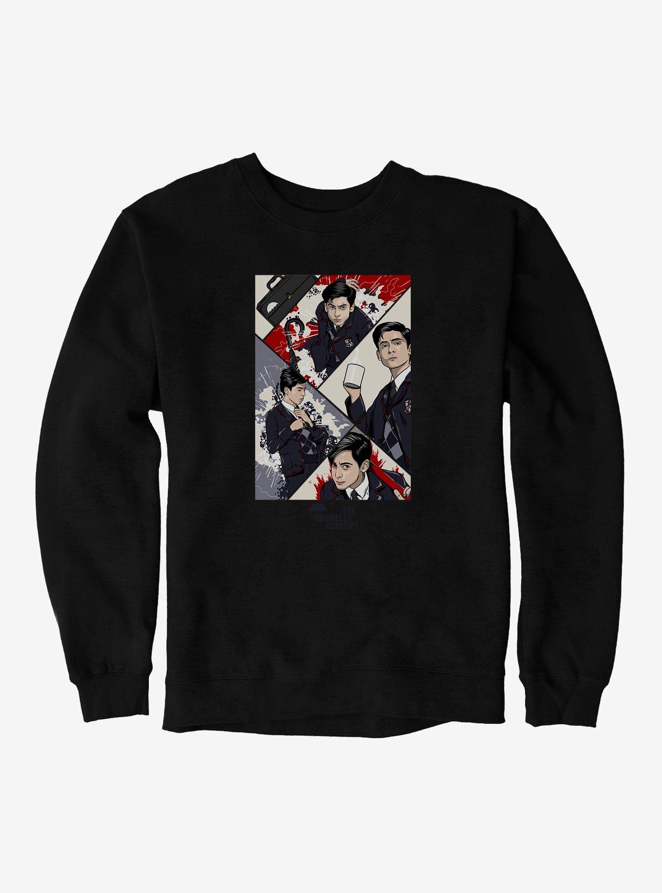 The Umbrella Academy Number Five Comic Sweatshirt, , hi-res