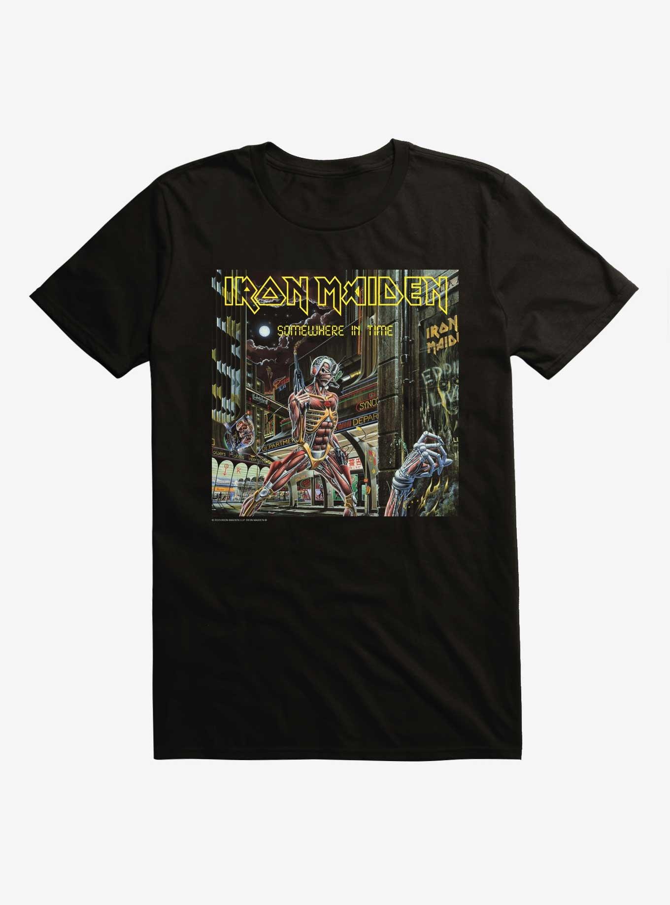 Iron Maiden Somewhere In Time T-Shirt - BLACK | Hot Topic