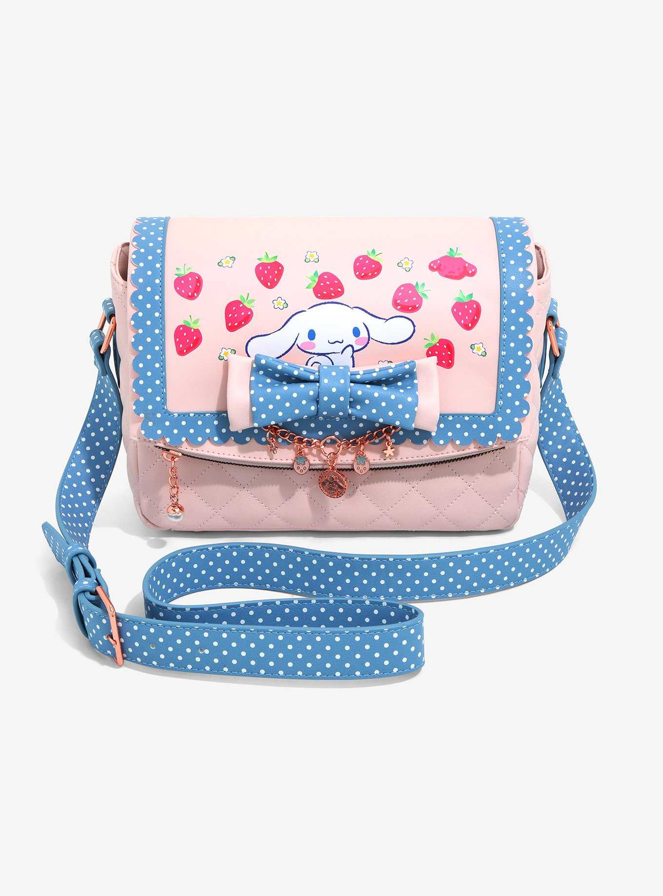 Sanrio Cinnamoroll Quilted Crossbody Bag- BoxLunch Exclusive, , hi-res