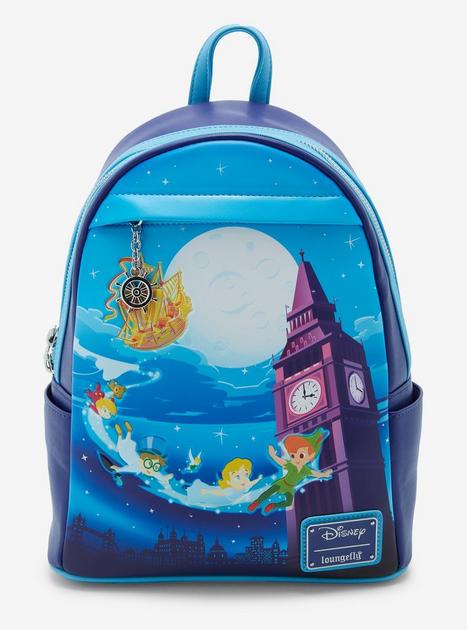 Loungefly Disney Peter Pan Nighttime Flight Glow-in-the-Dark Mini Backpack - BoxLunch Exclusive | BoxLunch