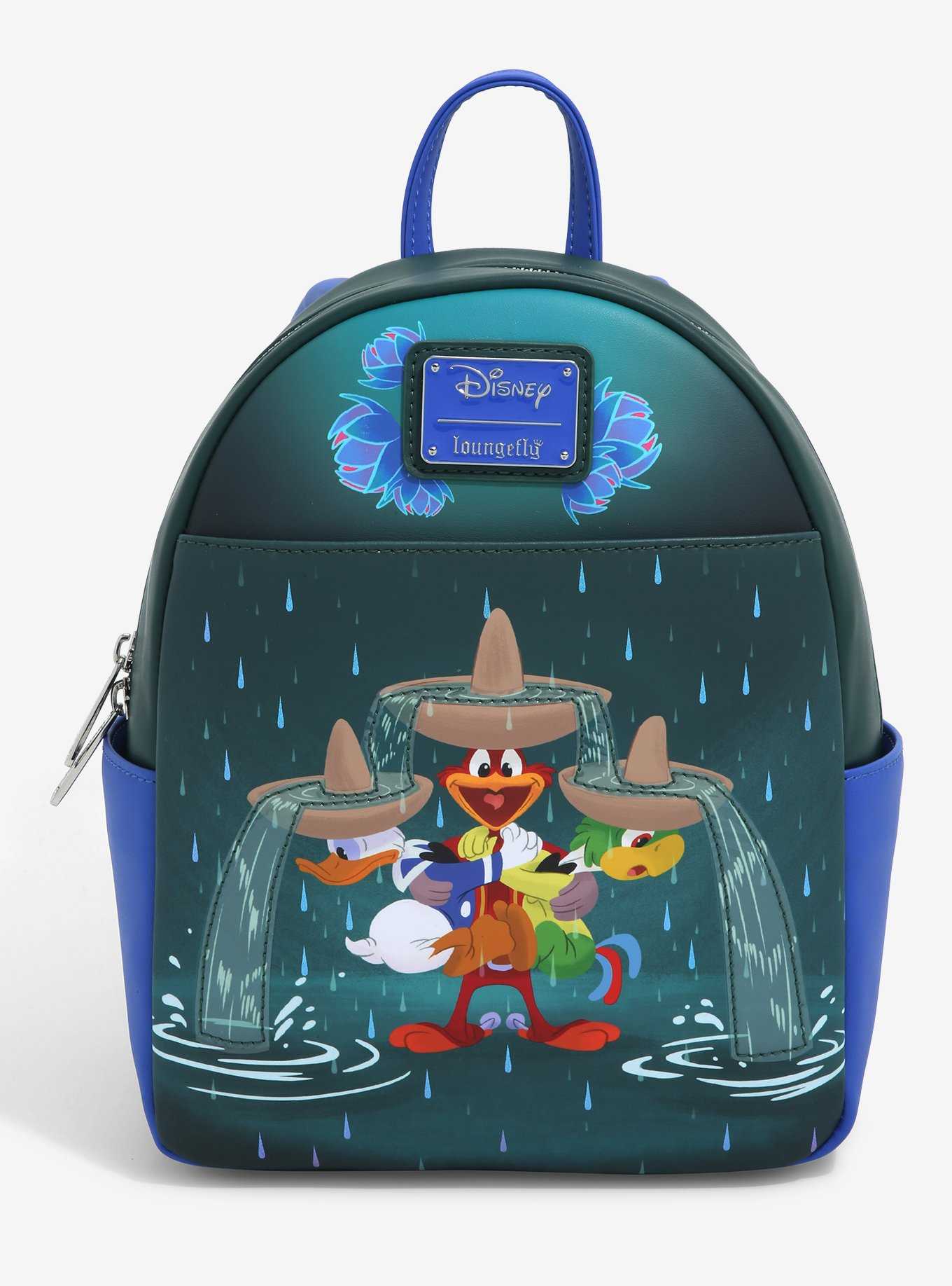 Loungefly Disney Three Caballeros Rain Mini Backpack - BoxLunch Exclusive, , hi-res
