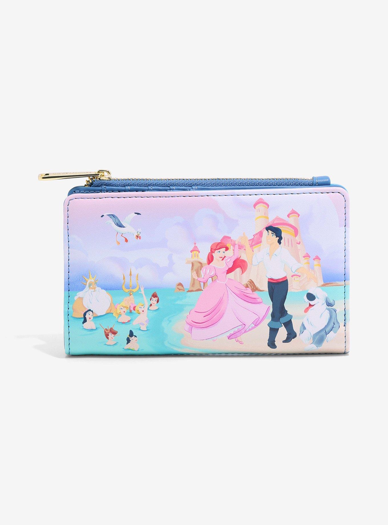 Little mermaid loungefly wallet sale