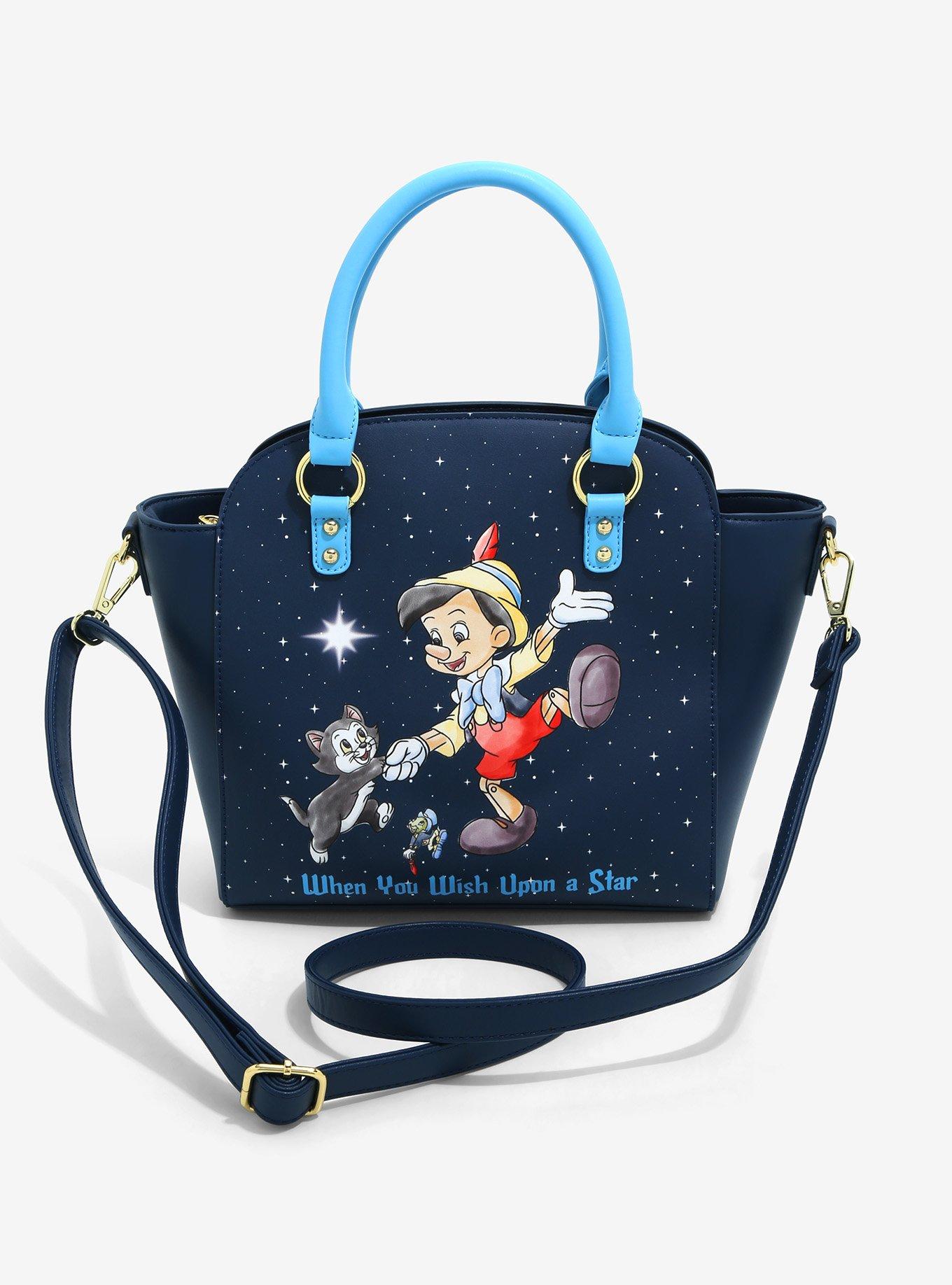 Loungefly Disney Pinocchio When You Wish Upon a Star Handbag BoxLunch Exclusive