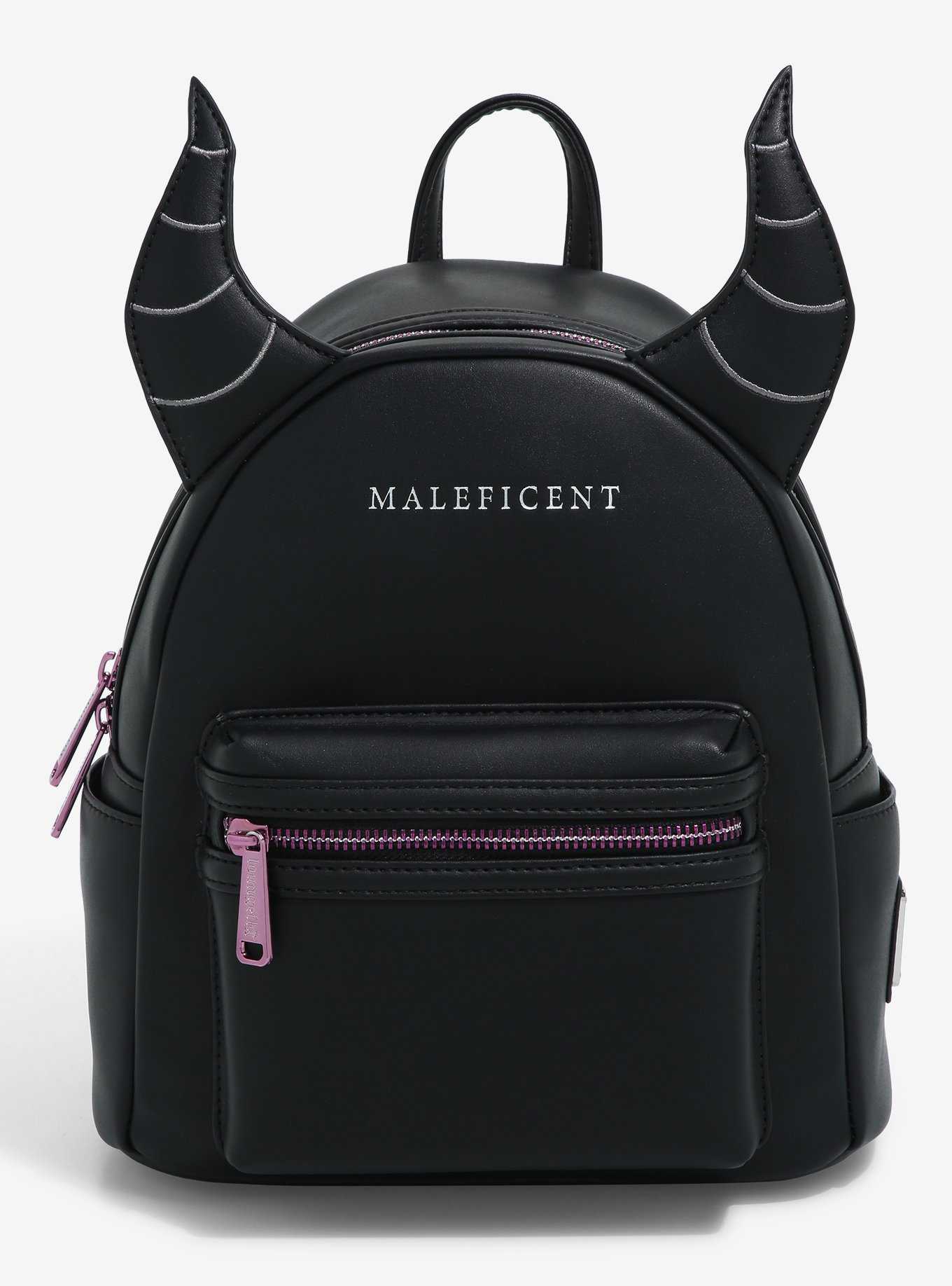 Loungefly Disney Sleeping Beauty Maleficent Minimalist Figural Mini Backpack - BoxLunch Exclusive , , hi-res