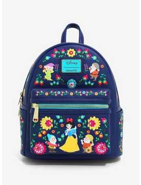 Loungefly Disney Snow White and the Seven Dwarfs Folk Mini Backpack - BoxLunch Exclusive, , hi-res