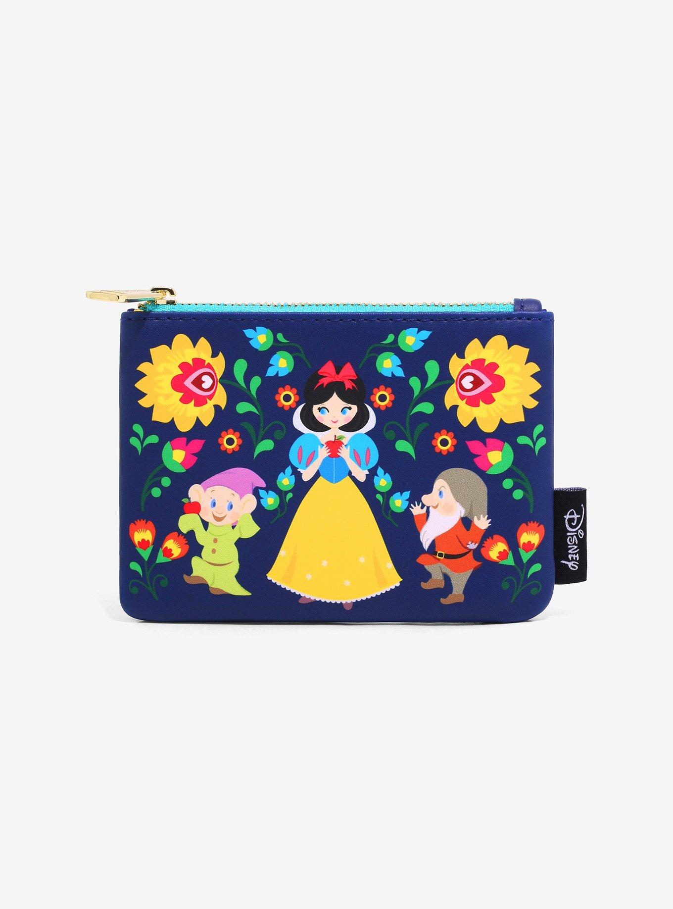 Loungefly Disney Snow White and the Seven Dwarfs Folk Cardholder - BoxLunch Exclusive, , hi-res