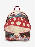Loungefly Disney Alice in Wonderland Mushroom Tea Party Mini Backpack - BoxLunch Exclusive, , hi-res