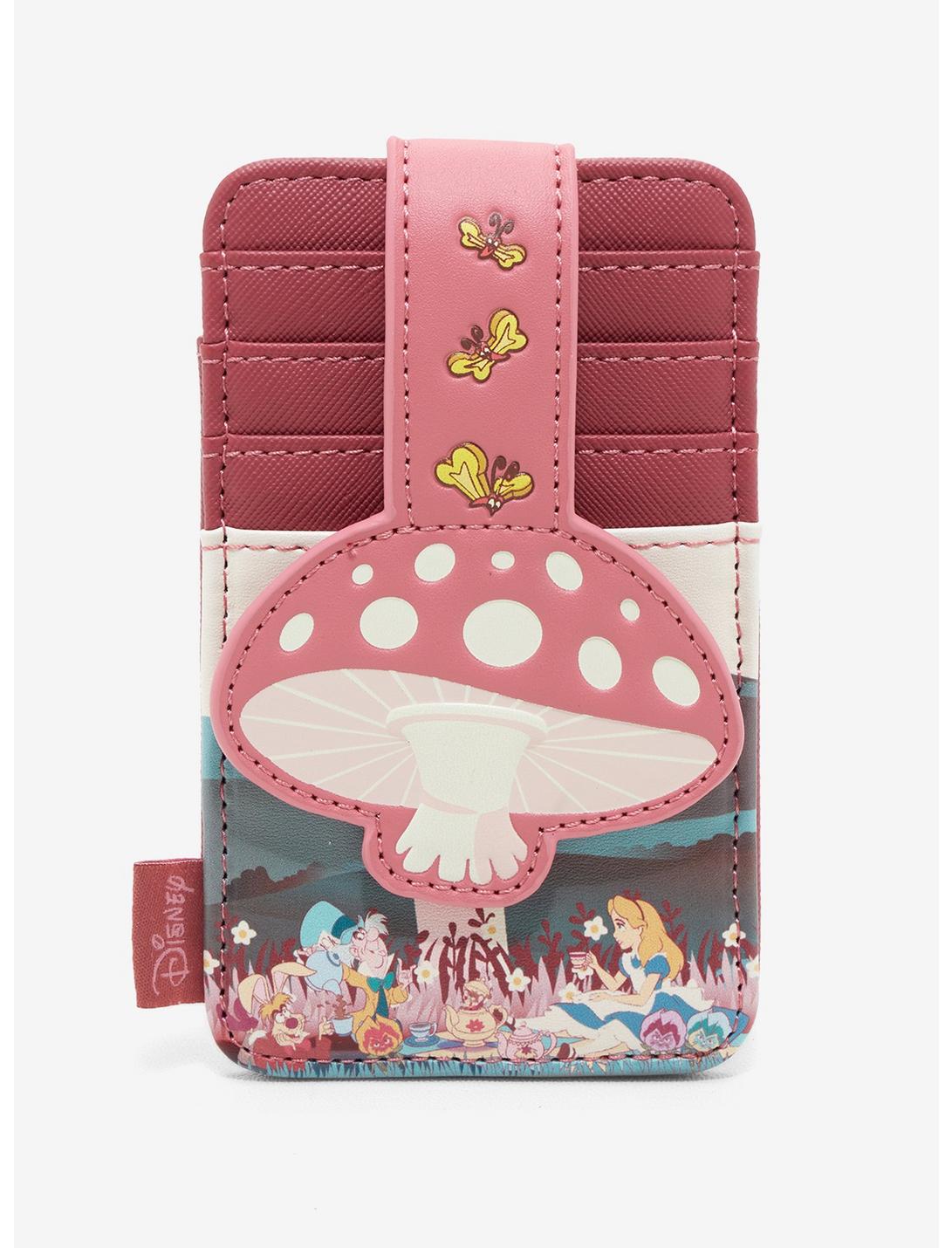 Loungefly Disney Alice in Wonderland Mushroom Cardholder - BoxLunch Exclusive, , hi-res