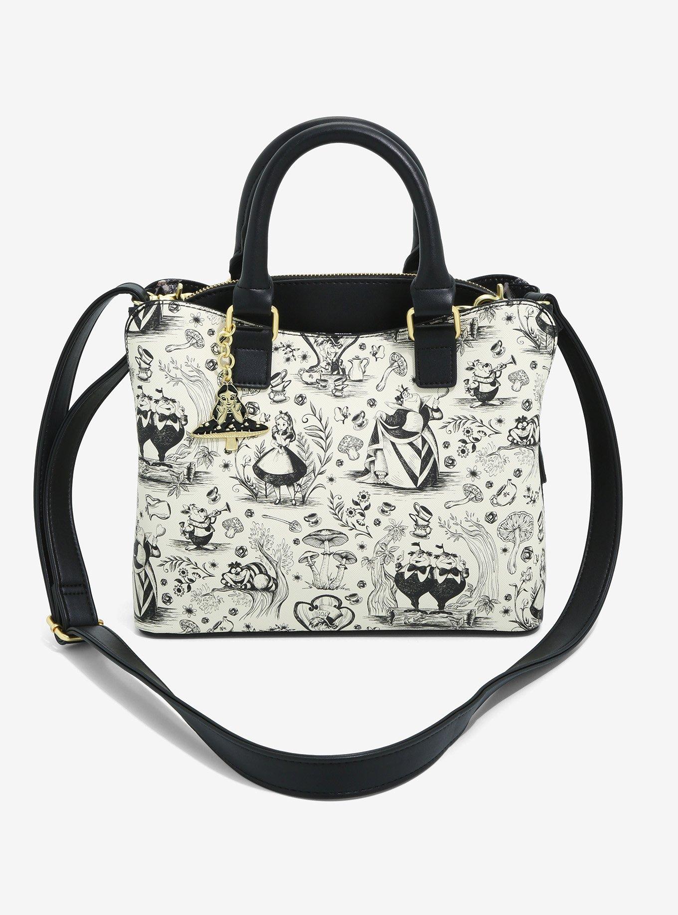 The Alice In Wonderland Loungefly Collection Is Mad With Style - bags 