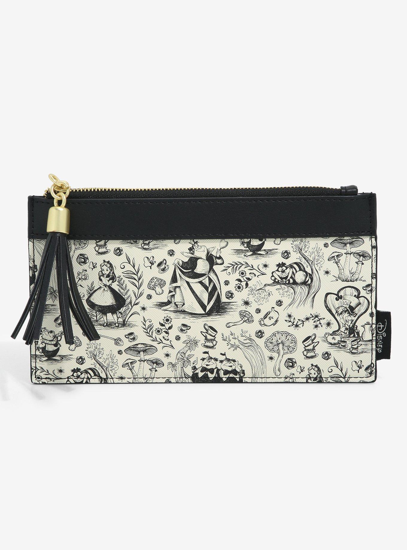 Disney loungefly alice in wonderland wallet sale