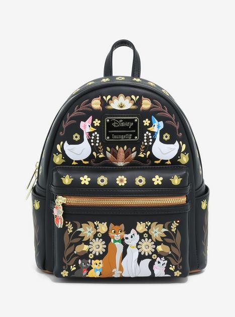 aristocrat mini backpack Loungefly The Aristocats Marie House Were practically purring at how sweet this Loungefly Aristocats backpack is Disney The Aristocats Kittens Piano