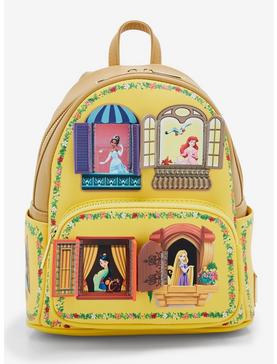Plus Size Loungefly Disney Princesses Floral Balconies Mini Backpack - BoxLunch Exclusive, , hi-res