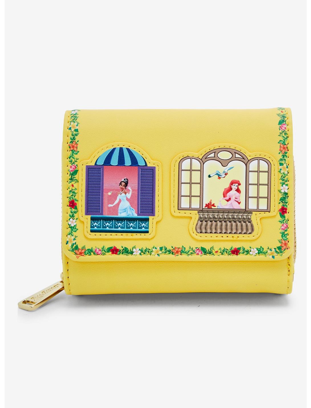 Loungefly Disney Princesses Floral Balconies Wallet - BoxLunch ...