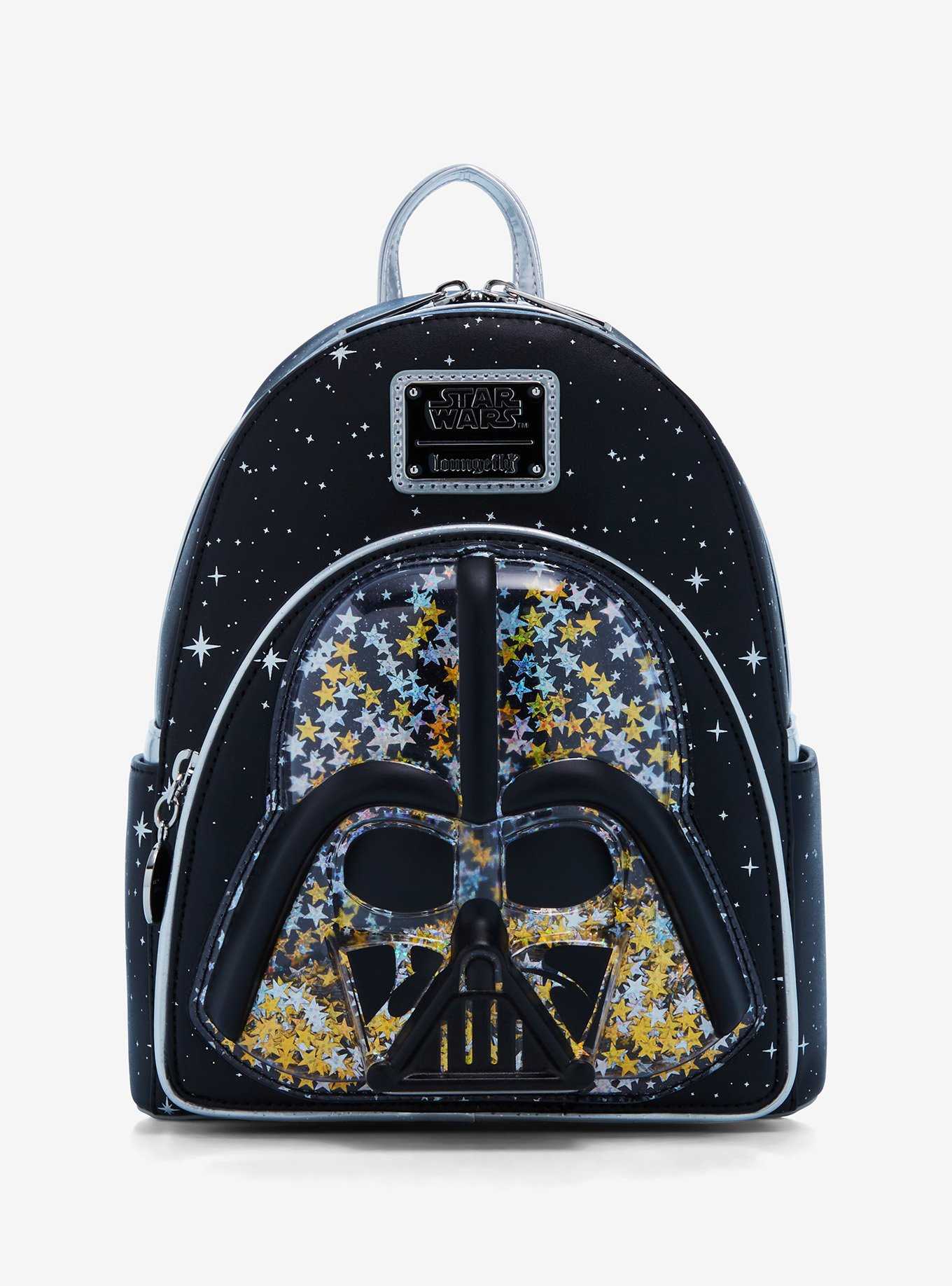  Loungefly Star Wars: Tie Fighter Lenticular Mini-Backpack,   Exclusive : Clothing, Shoes & Jewelry