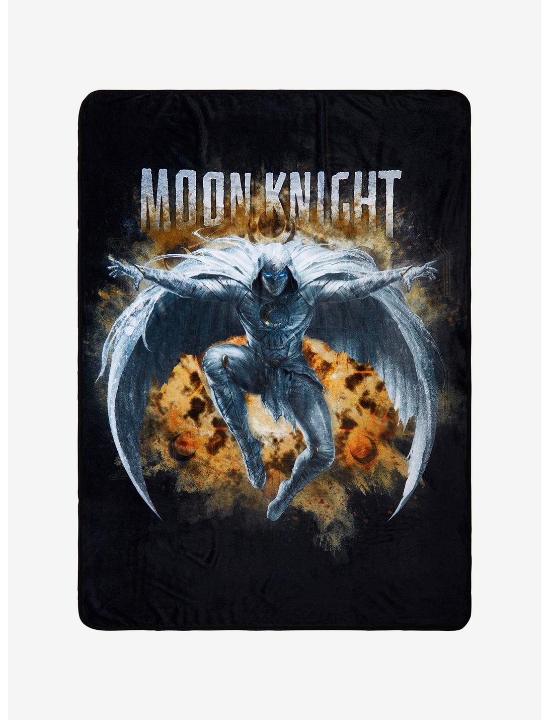 Marvel Moon Knight Pose Throw Blanket, , hi-res