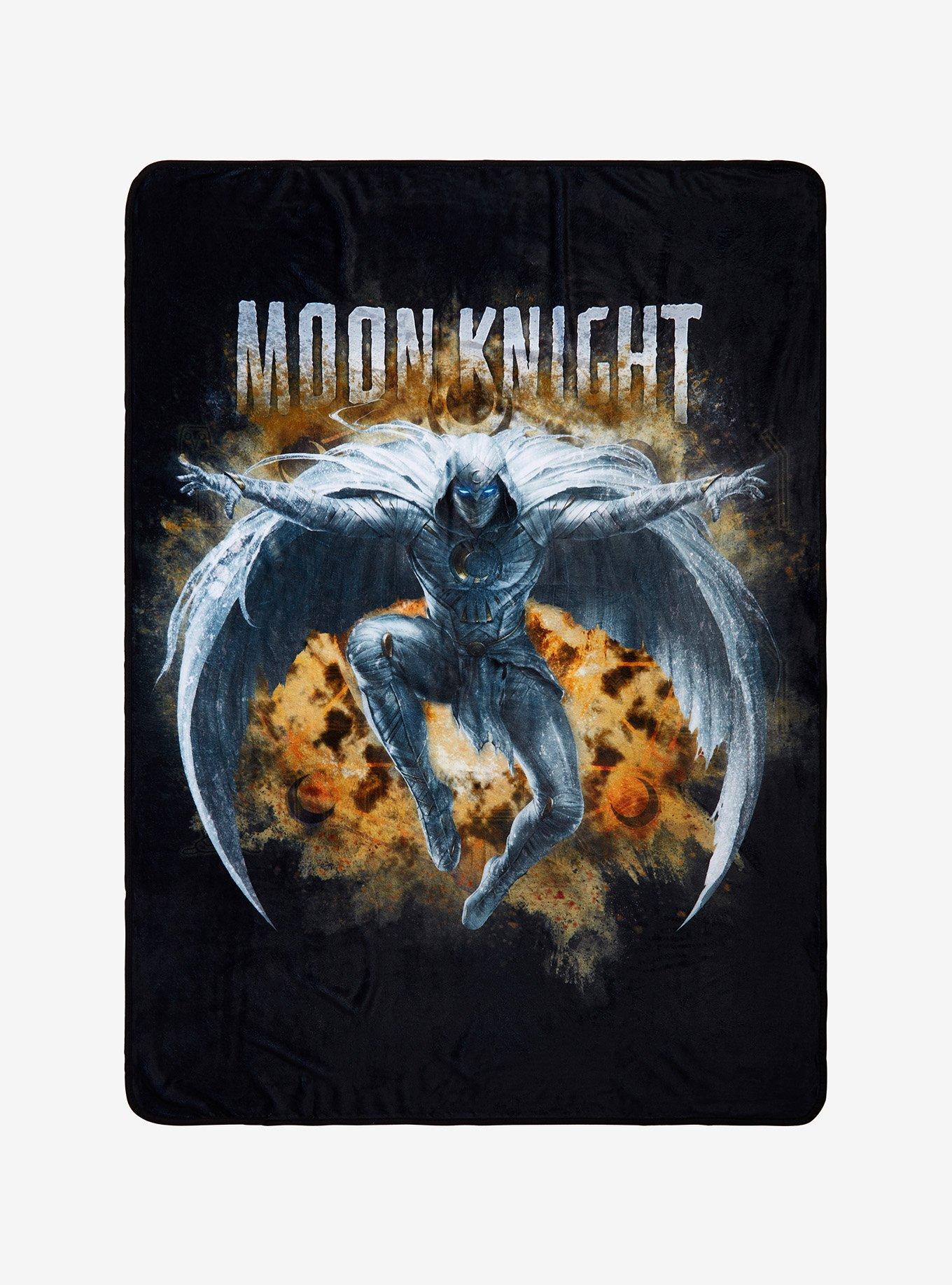Marvel Moon Knight Pose Throw Blanket, , hi-res