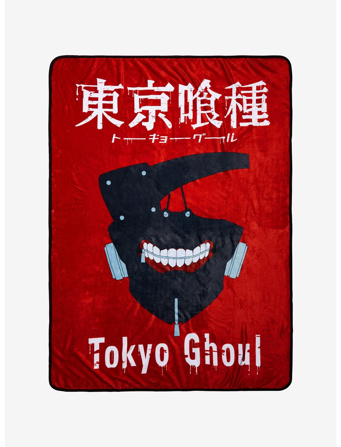 Tokyo Ghoul Kaneki Mask Throw Blanket, , hi-res