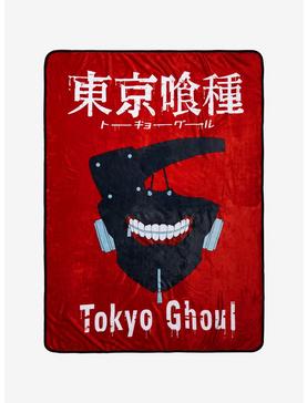 Tokyo Ghoul Kaneki Mask Throw Blanket, , hi-res