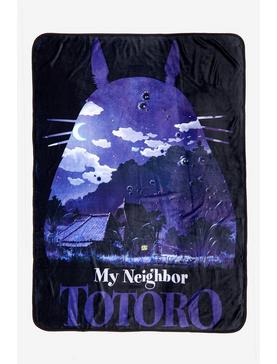Studio Ghibli My Neighbor Totoro Night Scenery Throw Blanket, , hi-res